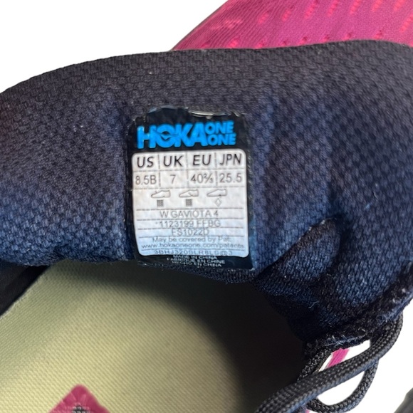 Hoka One One Gaviota 4 in Pink- Size 8.5B - Picture 3 of 8